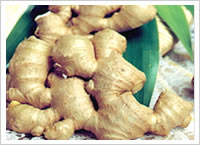 Fresh Ginger With Dry Skin